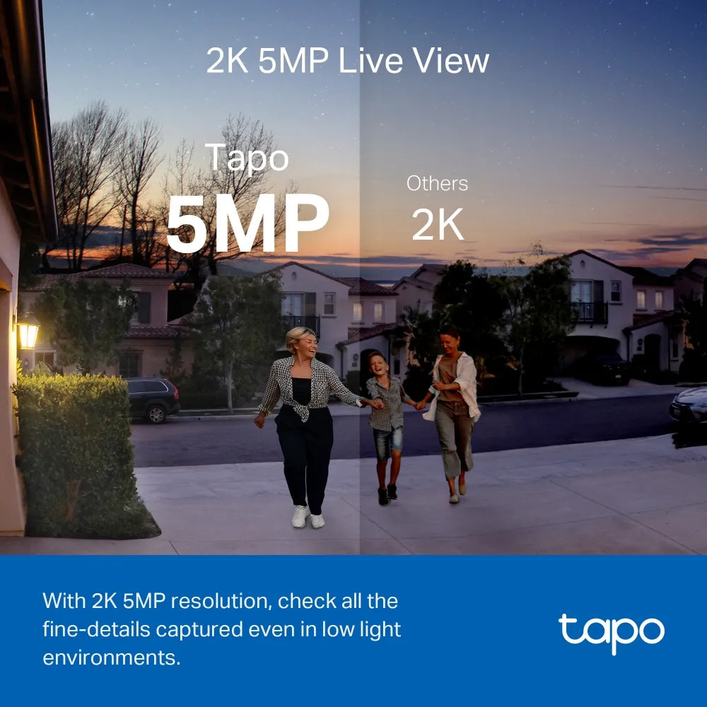 Tapo D230S1 – جرس باب فيديو ذكي 2K