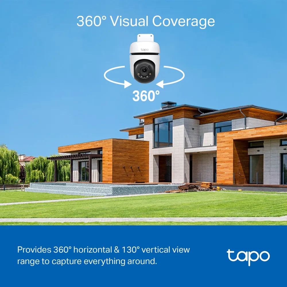 Tapo C510W – كاميرا مراقبة خارجية متحركة 2K