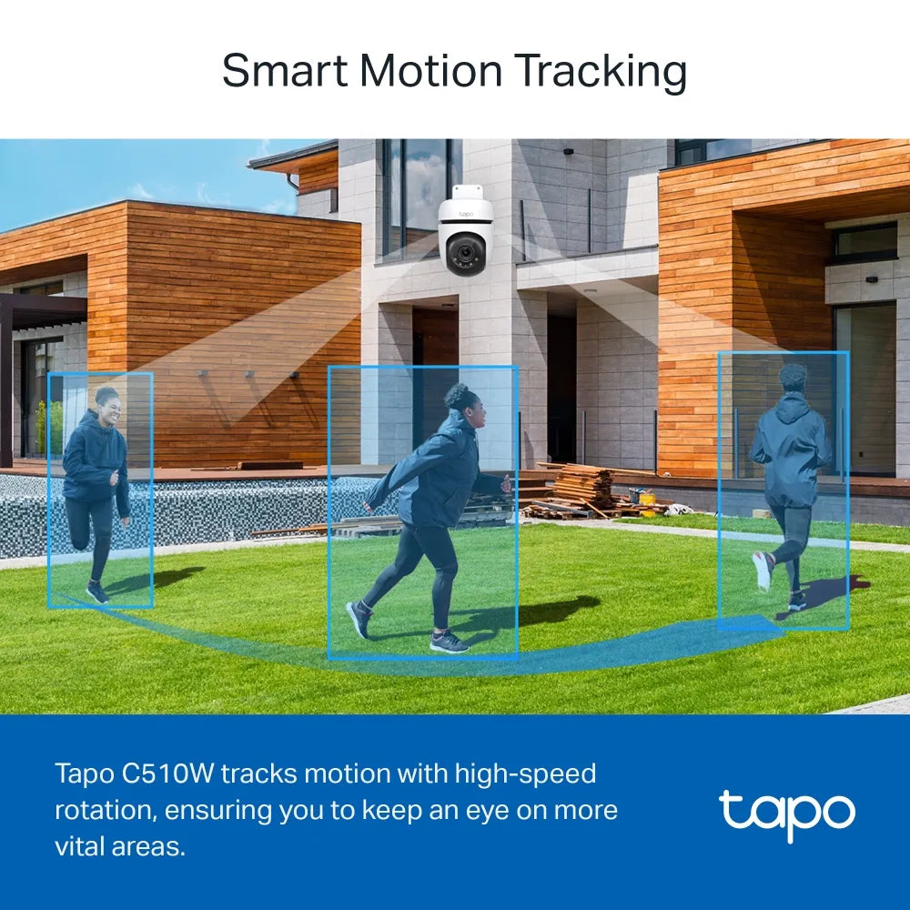 Tapo C510W – كاميرا مراقبة خارجية متحركة 2K