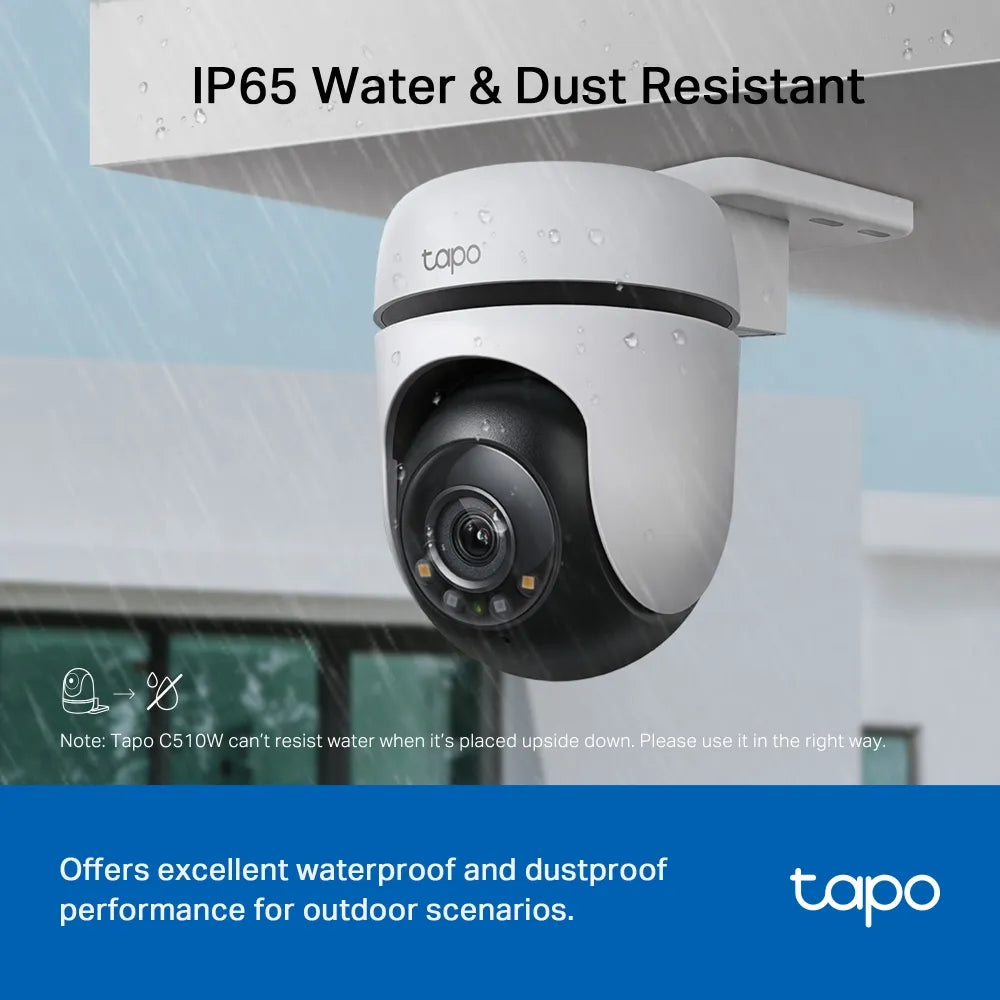 Tapo C510W – كاميرا مراقبة خارجية متحركة 2K