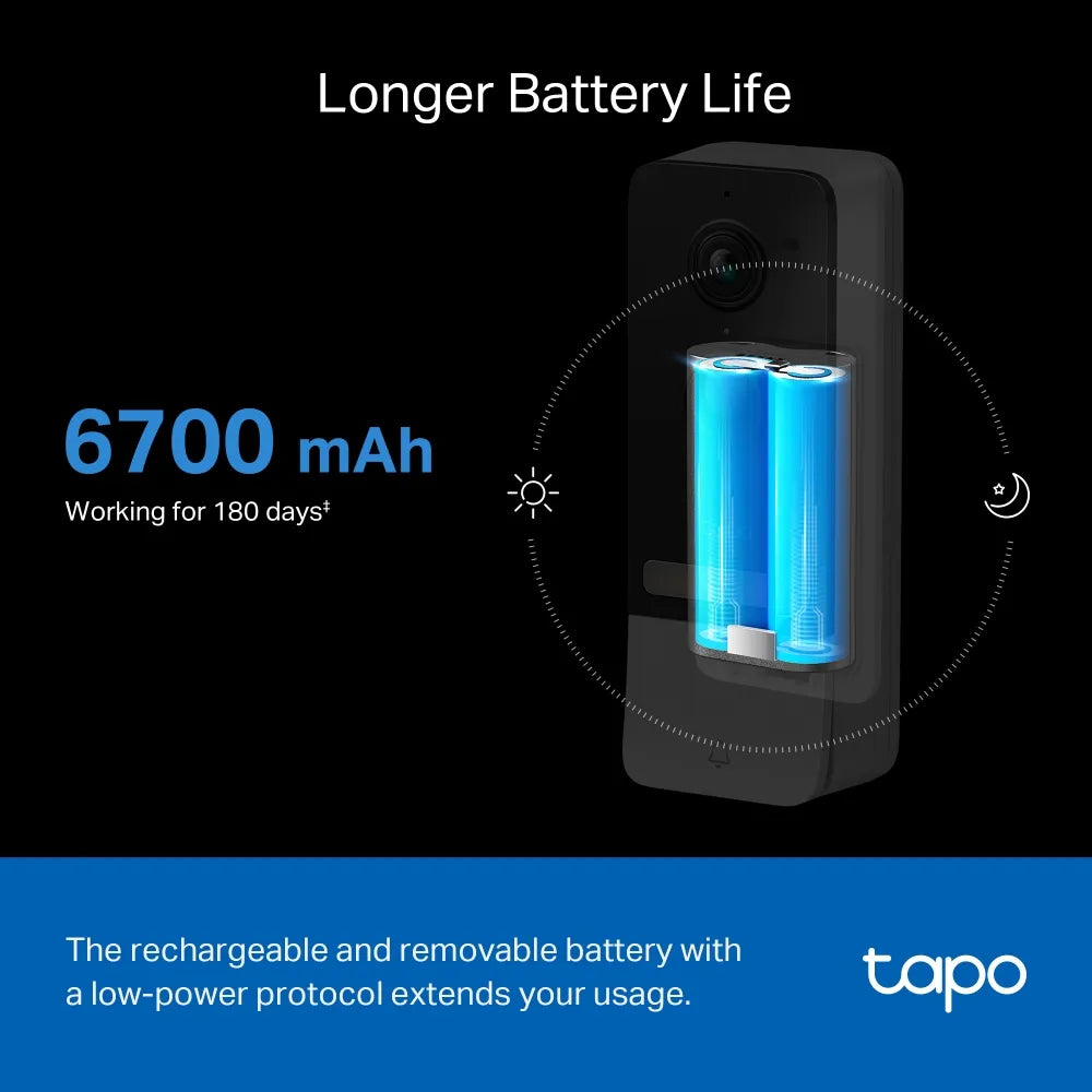 Tapo D230S1 – جرس باب فيديو ذكي 2K