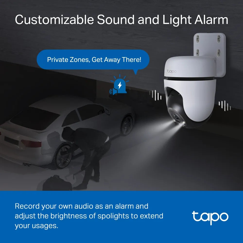 Tapo C510W – كاميرا مراقبة خارجية متحركة 2K