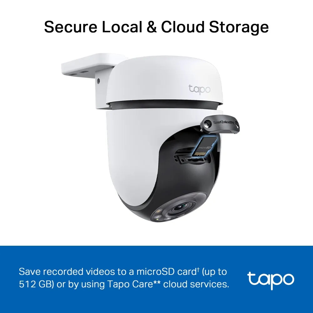 Tapo C510W – كاميرا مراقبة خارجية متحركة 2K