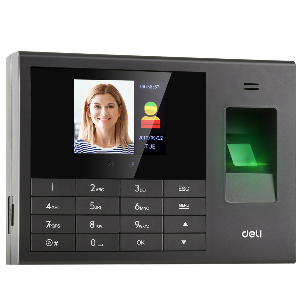 Fingerprint + Face Attendance Machine E3765 - Deli