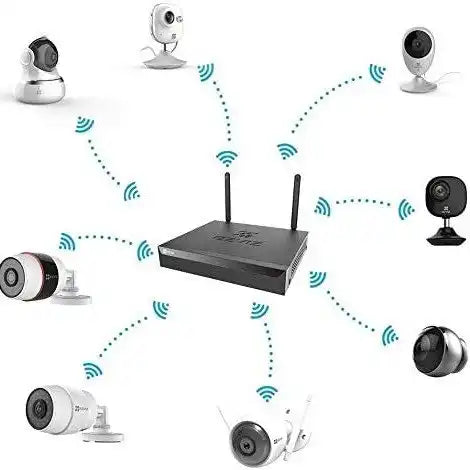 EZVIZ CS-X5S-4W - جهاز DVR تسجيل لاسلكي