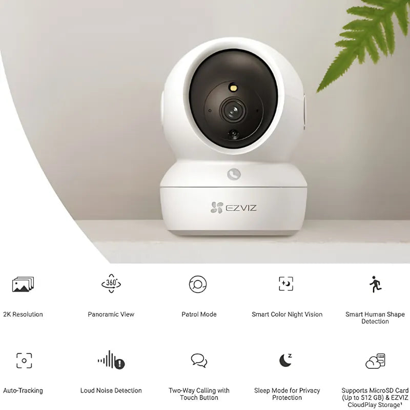 EZVIZ H6C Pro (2MP) - كاميرا المراقبة الذكية