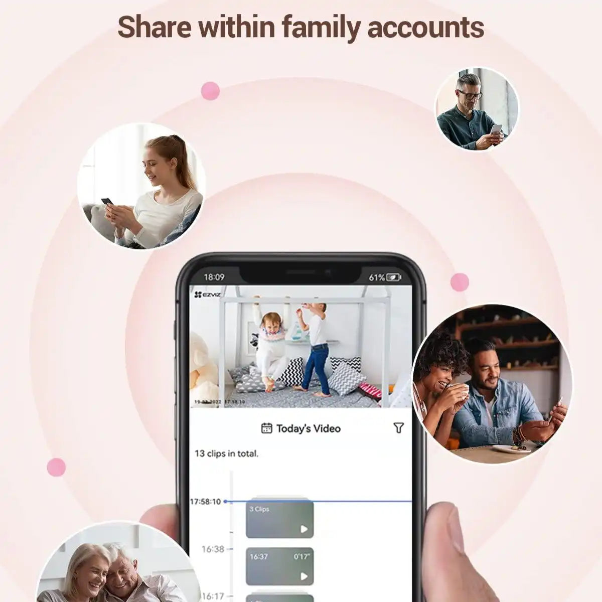 EZVIZ BM1 - كاميرا مراقبة الأطفال