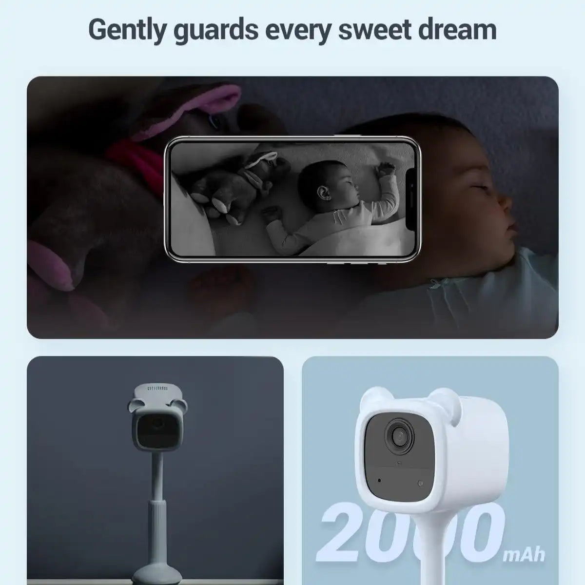 EZVIZ BM1 - كاميرا مراقبة الأطفال