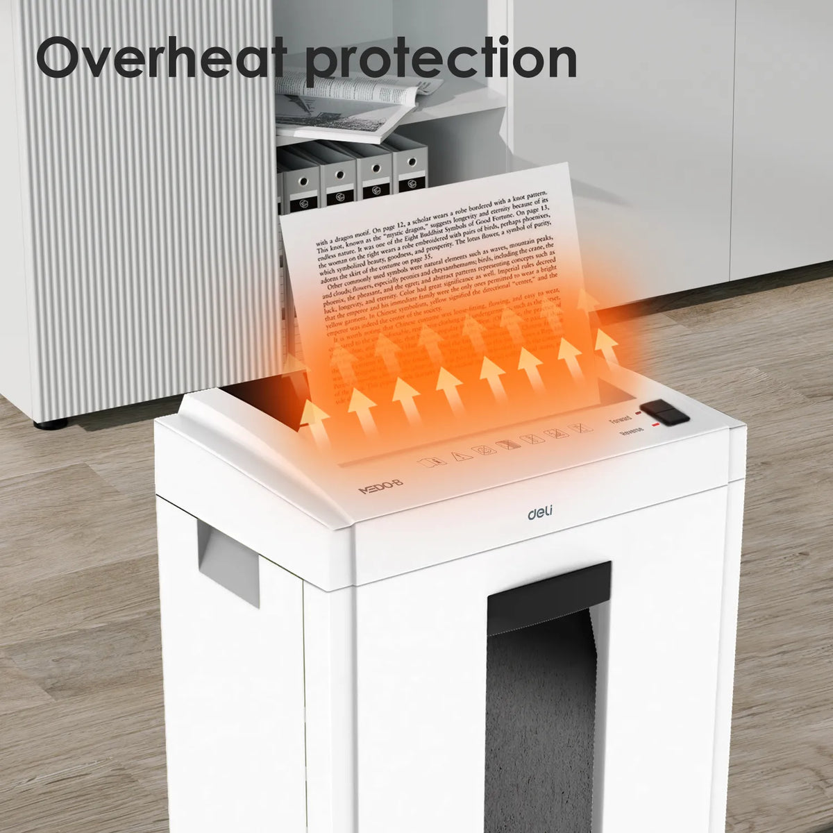 Deli ET051 P4 Small Paper Shredder