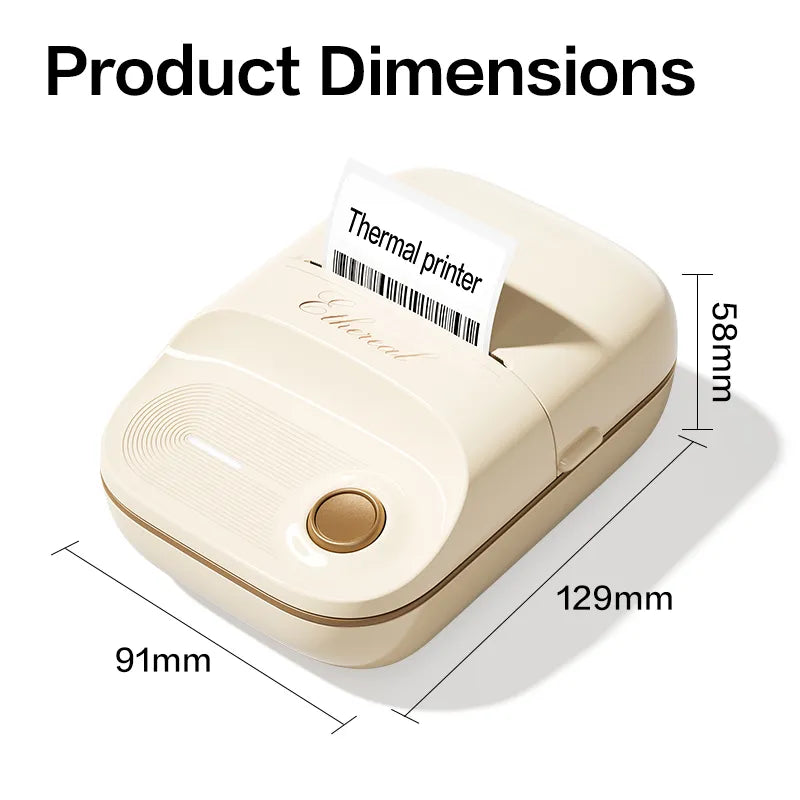ES441 2 Inch Household Thermal Label Printer