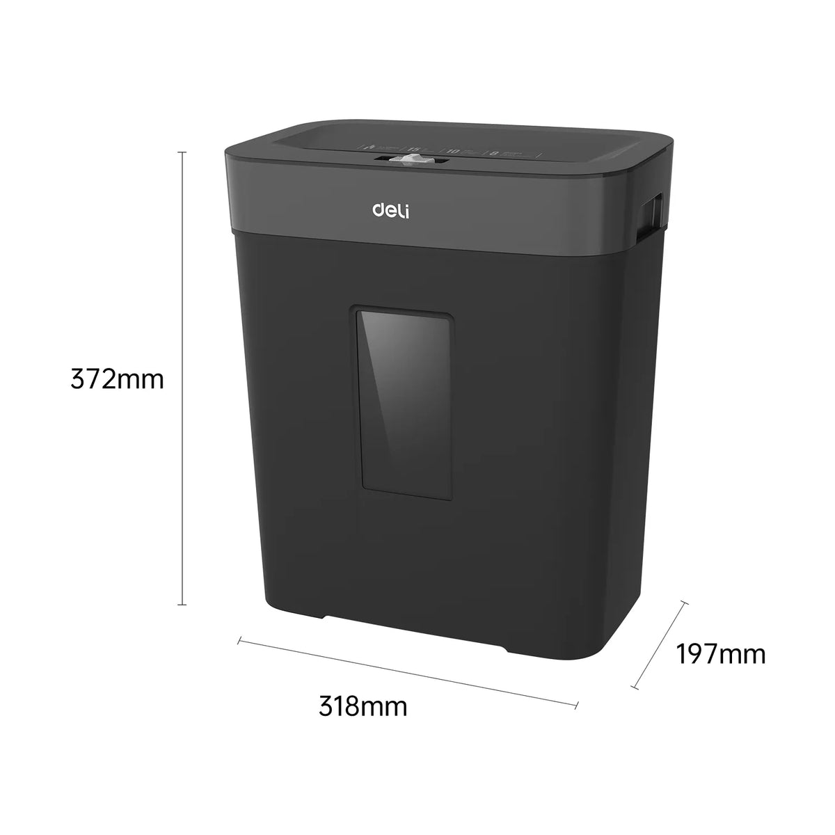Deli ET024 P4 Small Paper Shredder