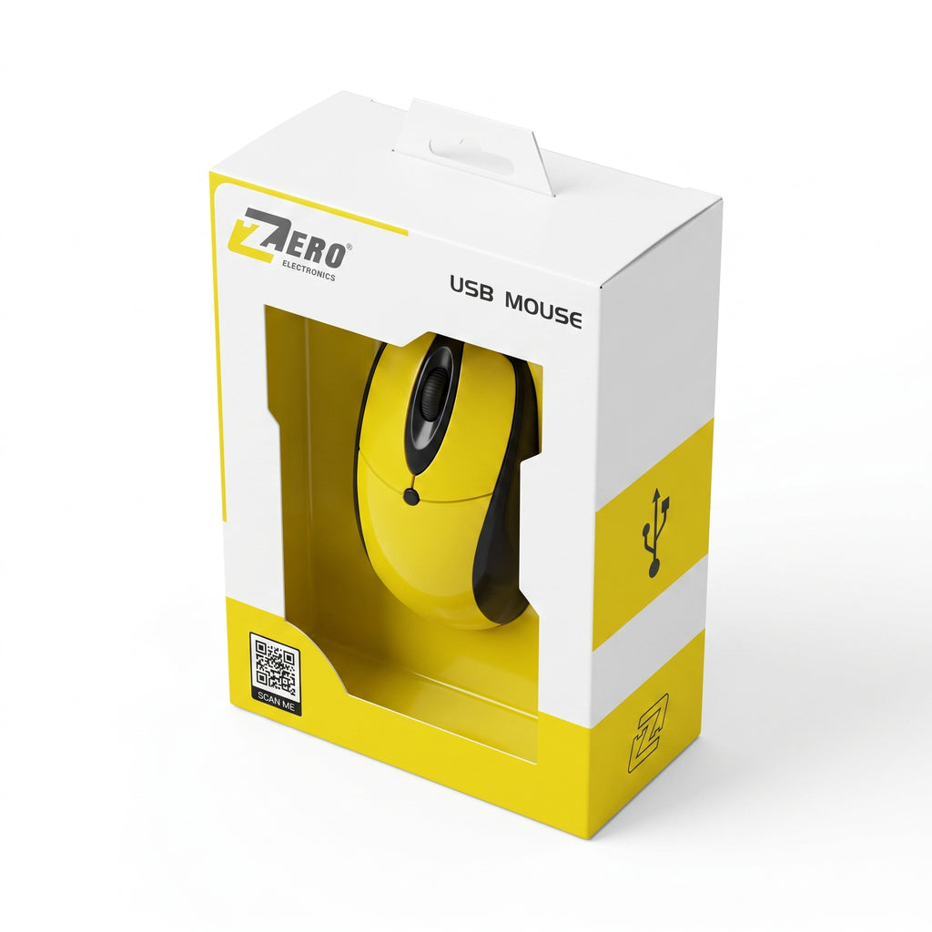 Mouse USB ZR275 - ZERO