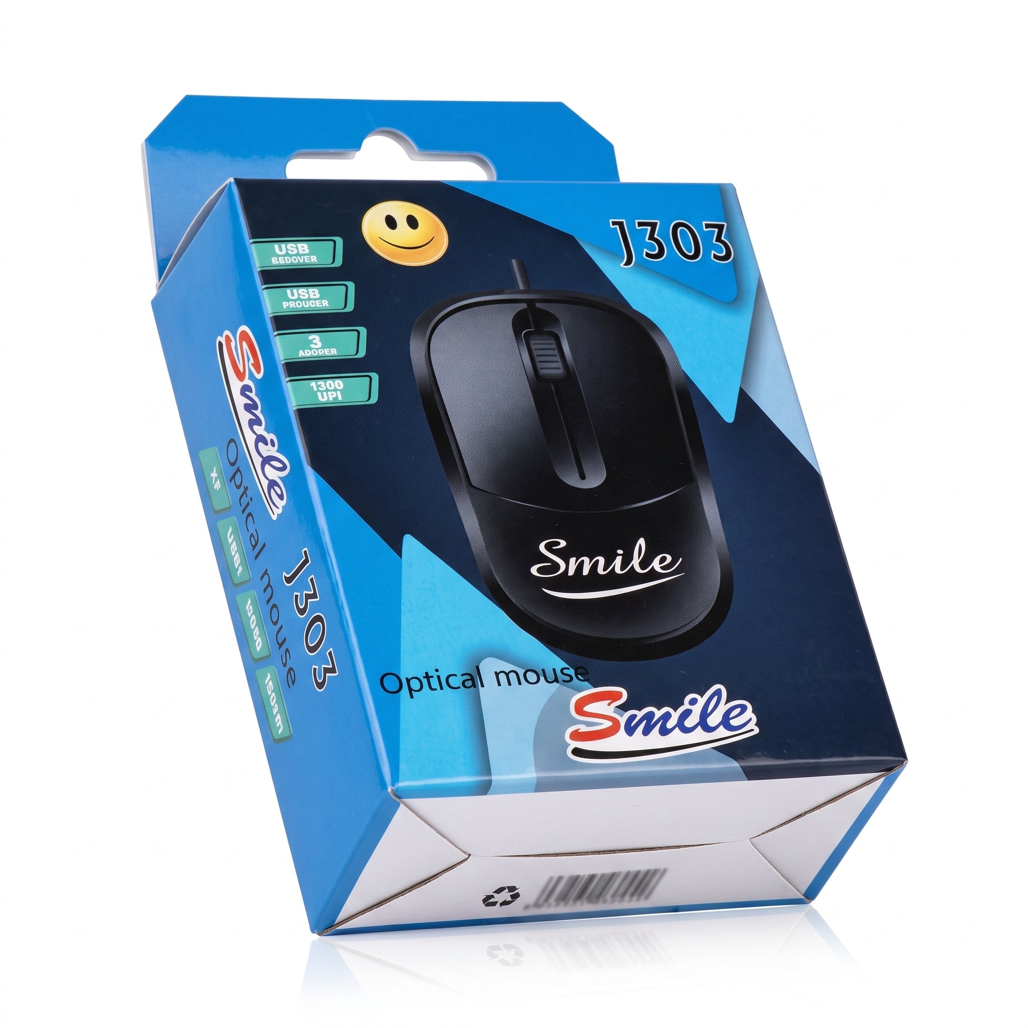 Mouse Optical J303 - Smile
