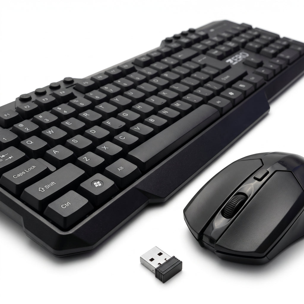 Keyboard + Mouse Wireless 5608 - Zero