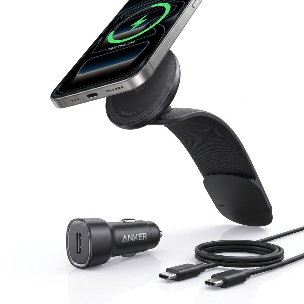 Anker Nano Wireless Car Charger Stand - A2216P11