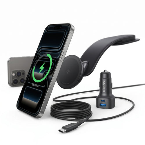 Anker Nano Wireless Car Charger Stand - A2216P11