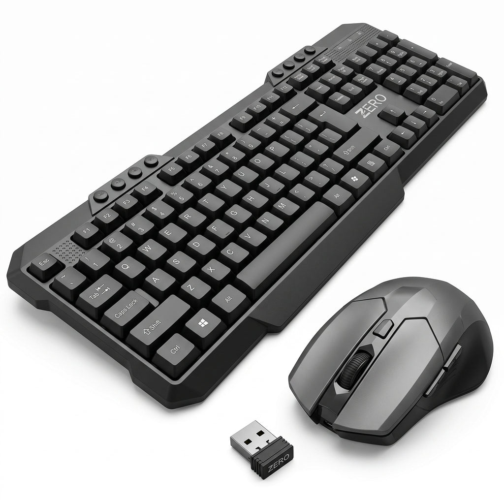 Keyboard + Mouse Wireless 5608 - Zero