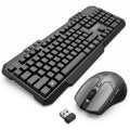 Keyboard + Mouse Wireless 5608 - Zero