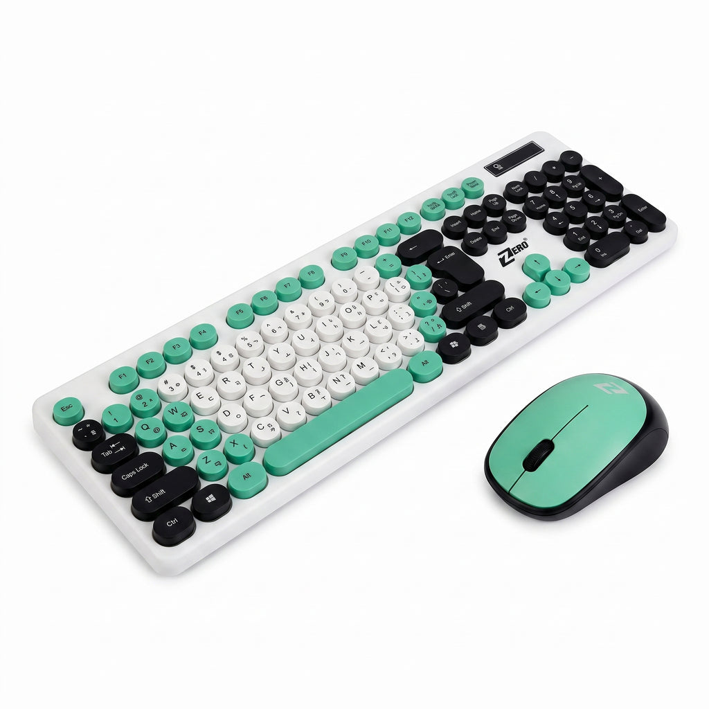 Wireless Keyboard + Mouse ZR8406 - Zero