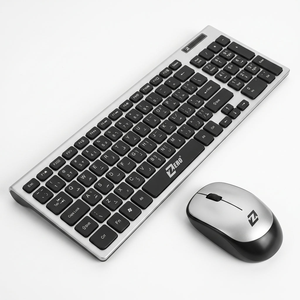 Wireless Keyboard + Mouse ZR5710 - Zero