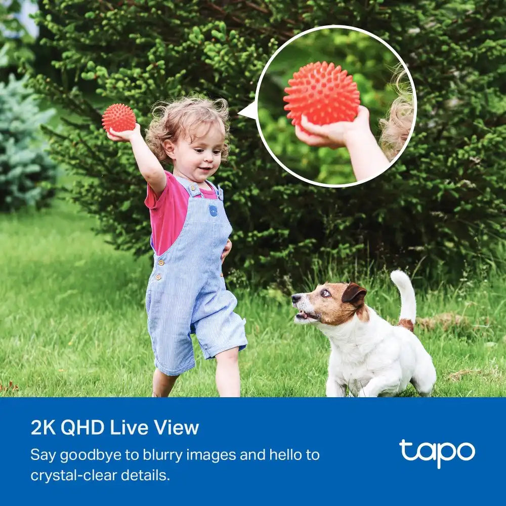 Tapo C425KIT – (طقم كاميرا مراقبة ذكية + لوح طاقة شمسية)