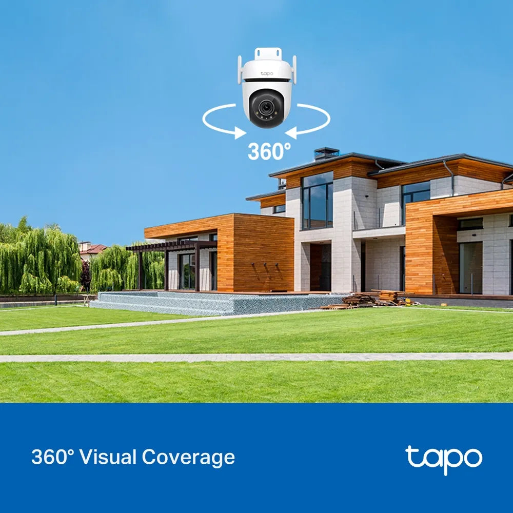 Tapo C520WS – كاميرا مراقبة خارجية متحركة 2K