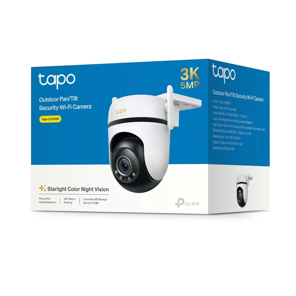 Tapo C530WS – كاميرا مراقبة خارجية متحركة 3K