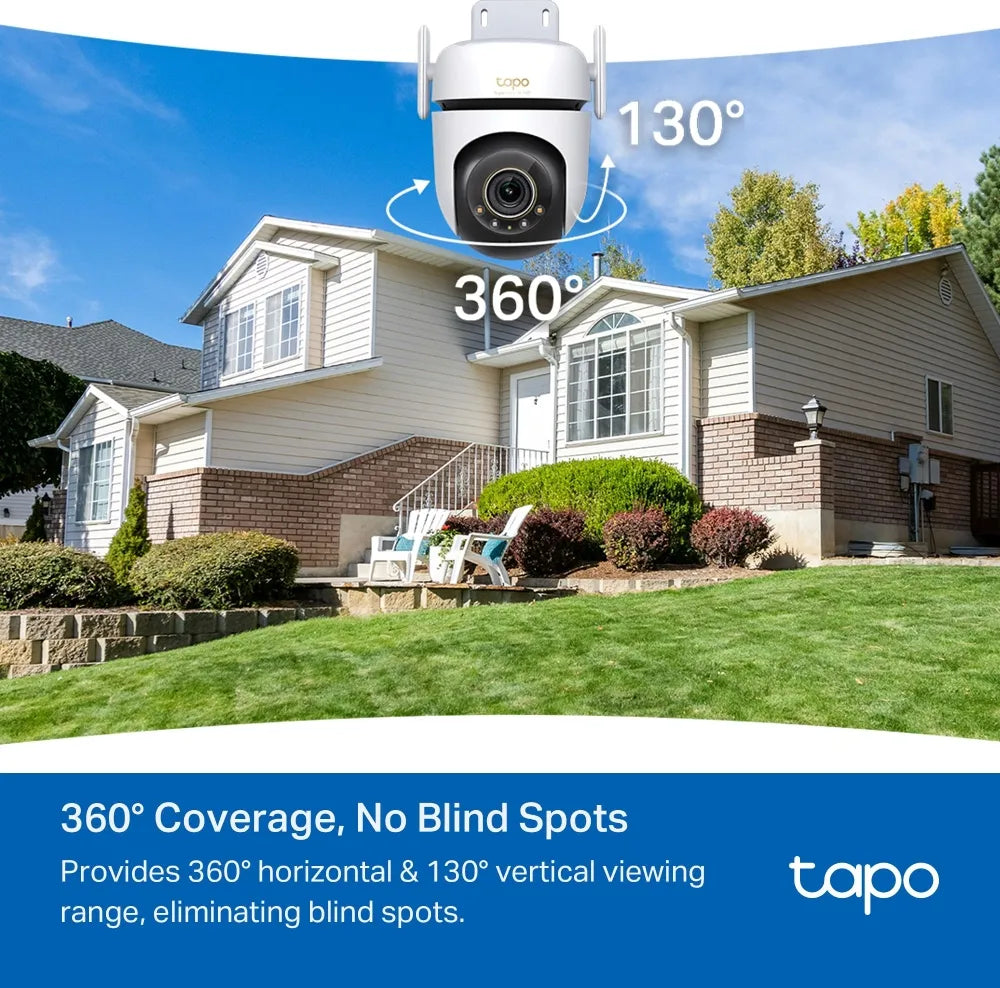 Tapo C530WS – كاميرا مراقبة خارجية متحركة 3K