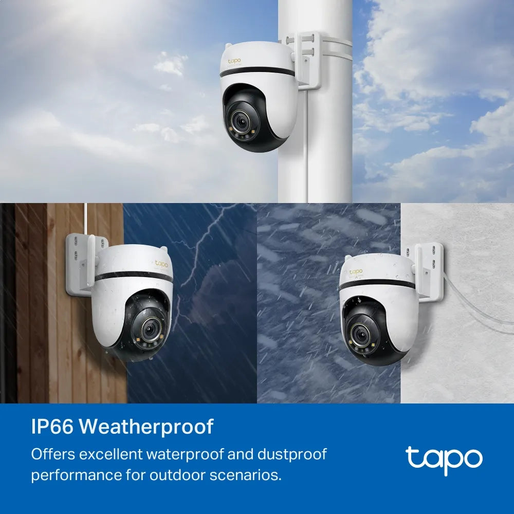 Tapo C530WS – كاميرا مراقبة خارجية متحركة 3K
