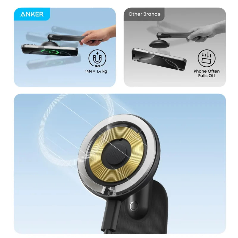 Anker Nano Wireless Car Charger Stand - A2216P11