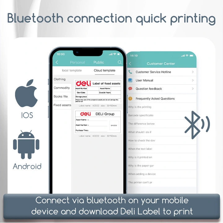 E760DW 3 Inch Wireless Thermal Label Printer