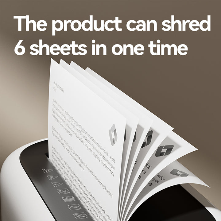 Deli ET001 P4 Small Paper Shredder