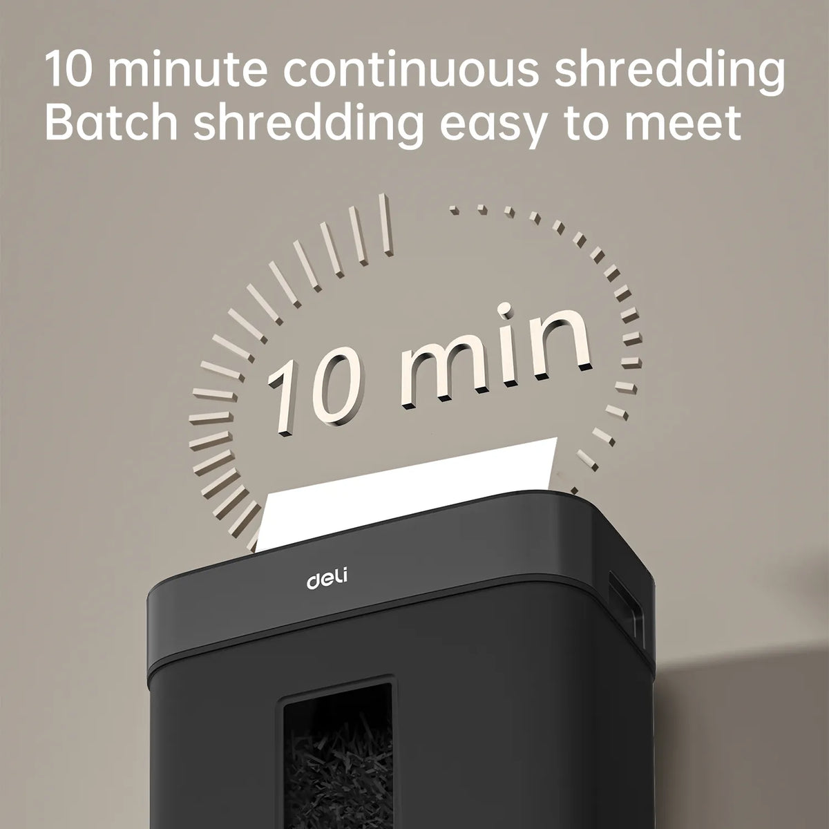 Deli ET024 P4 Small Paper Shredder