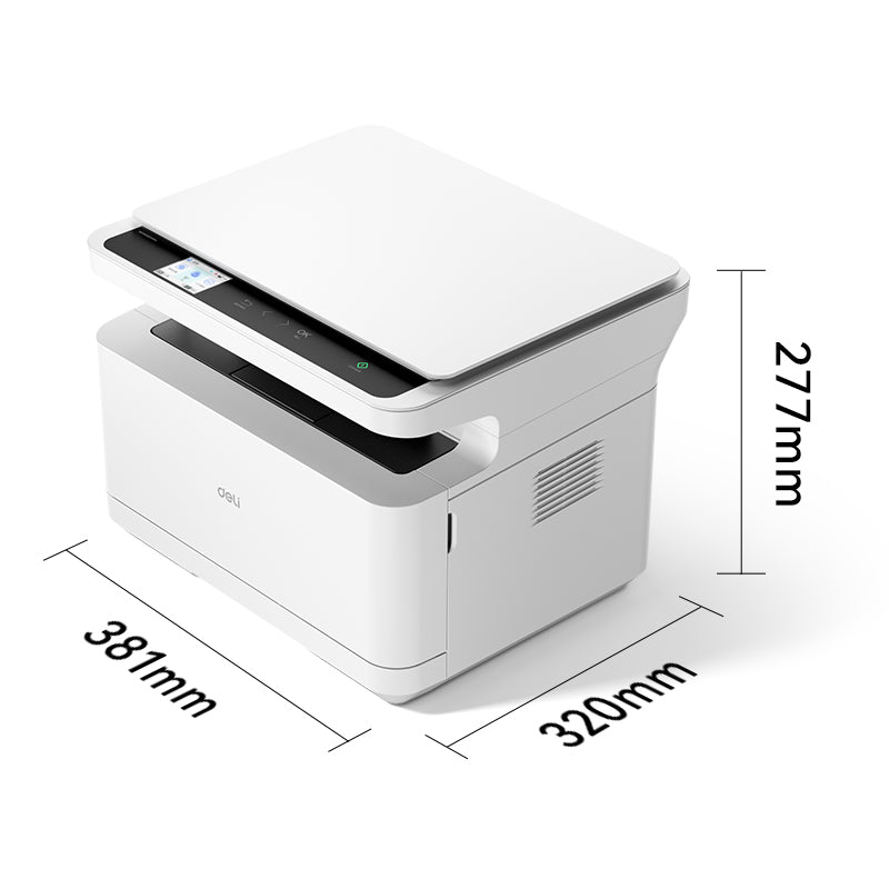 Deli M2000DNWs Monochrome Laser Printer - MFP Duplex
