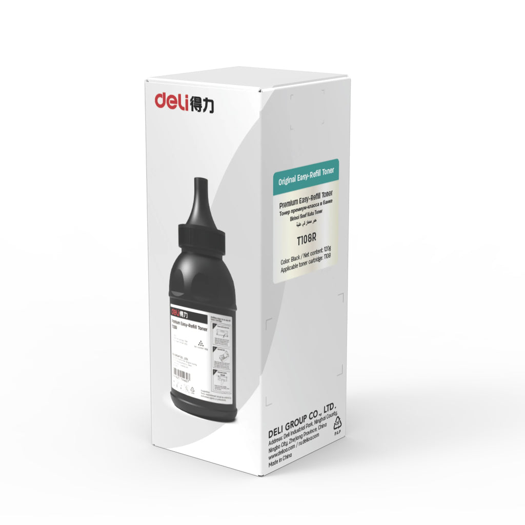 Deli T108R Laser Printer Refill Toner